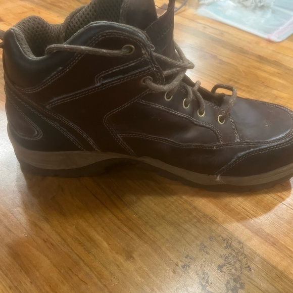 Red Wing Shoes Brown and Black Boots with Durable Leather size 12 used condition